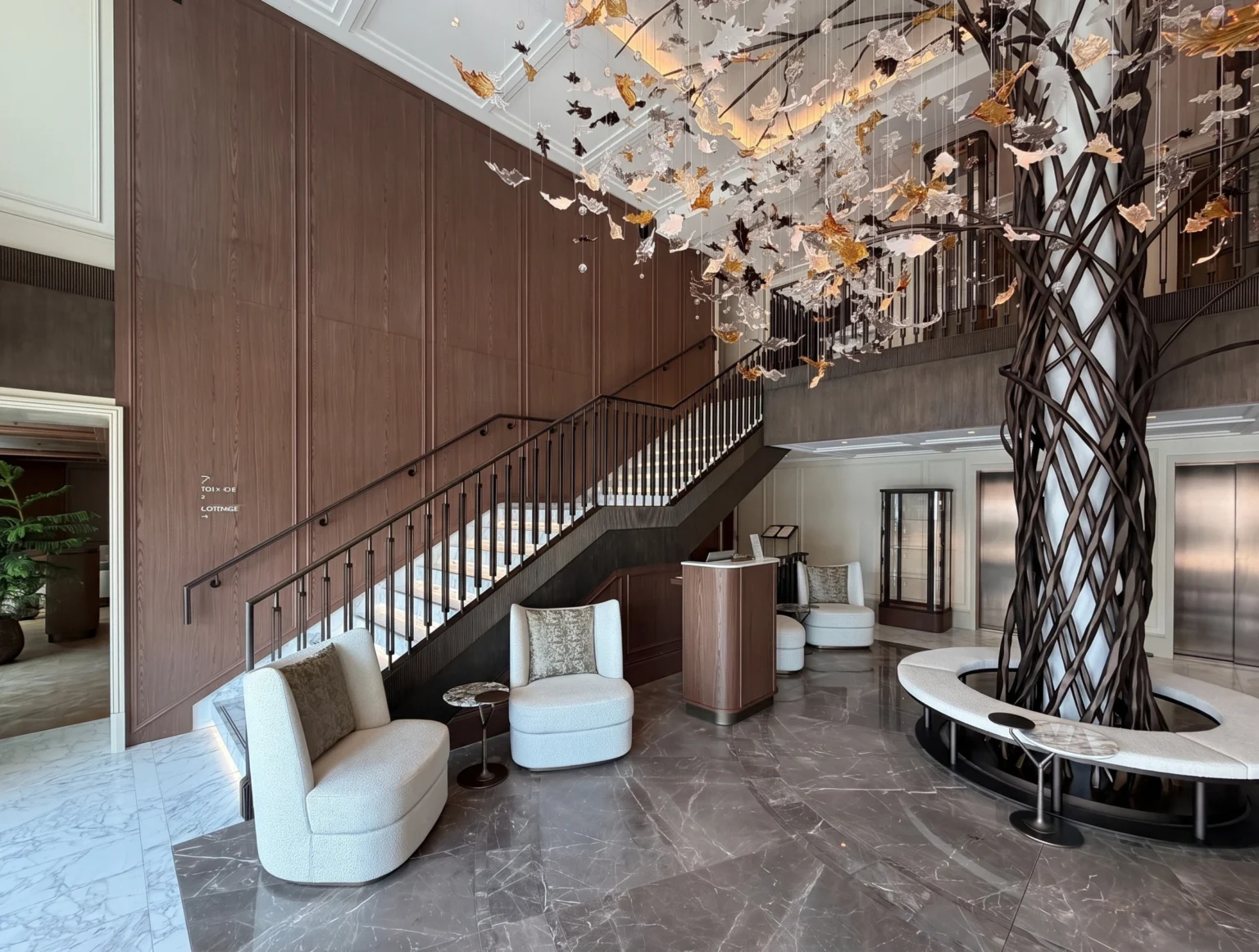 Grand Hotel Ampezzo - Eleganza Contemporanea - Grand Hotel Ampezzo - Contemporary Elegance - Luxury contemporary interior design of Grand Hotel Ampezzo in Cortina d'Ampezzo crafted by VilliZANINI, showcasing bespoke hospitality furniture and sophisticated architectural finishes.