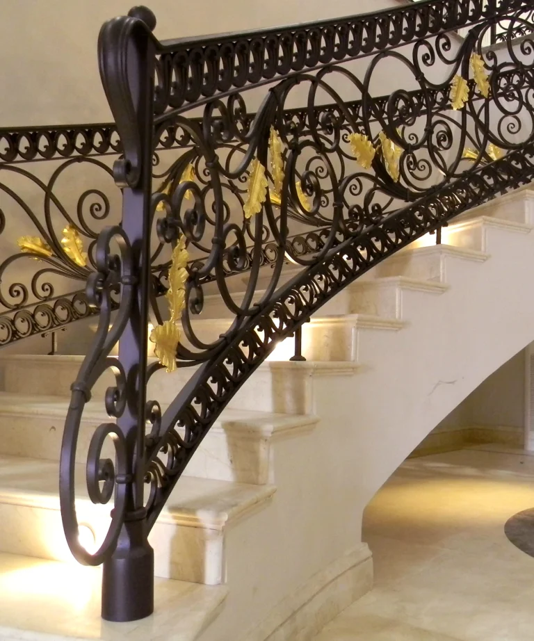 Interior Bronze Staircase