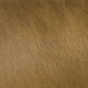 Matte clouded brass finish with a bespoke mottled texture, crafted in Italy to elevate luxury interior metalwork with a warm, organic feel.